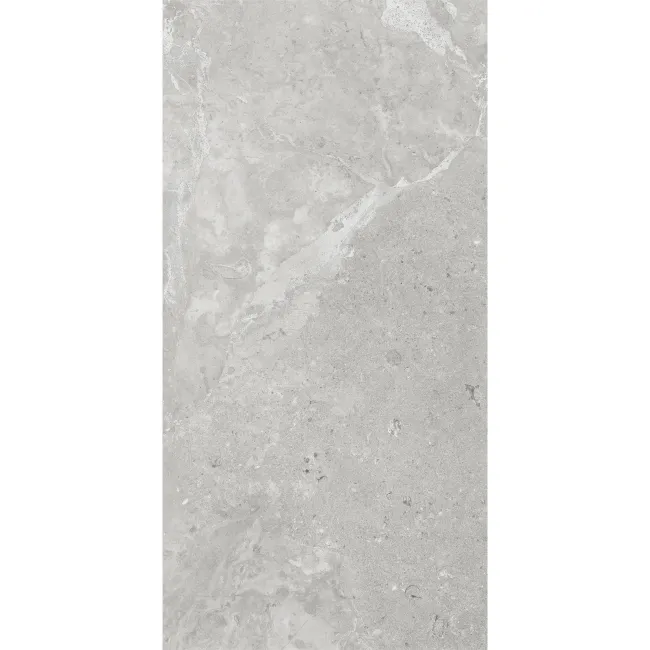 Valley Grey Stone Effect Matt Porcelain Wall and Floor Tile