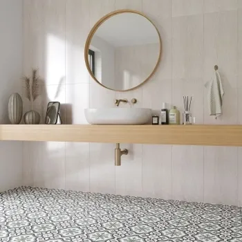 Imperial Warm White Gloss Marble Effect Wall Tile 600x300