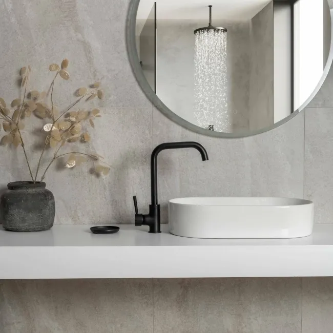 Astra Pearl Matt Stone Effect Tiles 1200x600