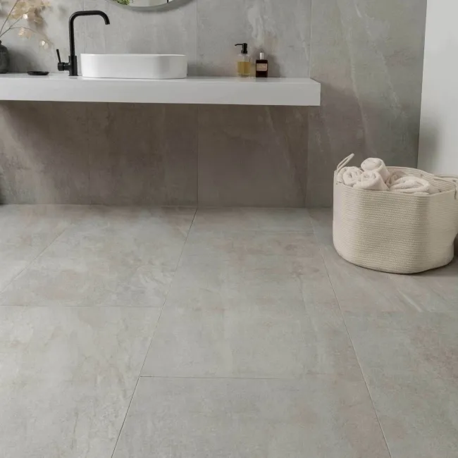 Astra Pearl Matt Stone Effect Tiles 1200x600