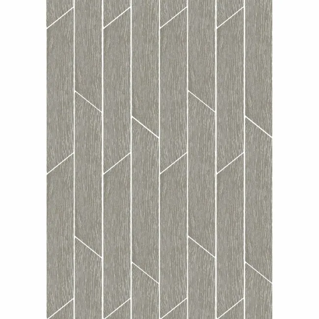 Ancona Chevron Grey Wood Effect Tile