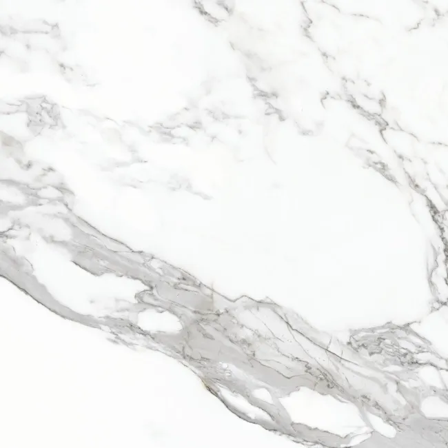 Eternal Grey Marble Marble Effect Polished Porcelain Wall and Floor Tile