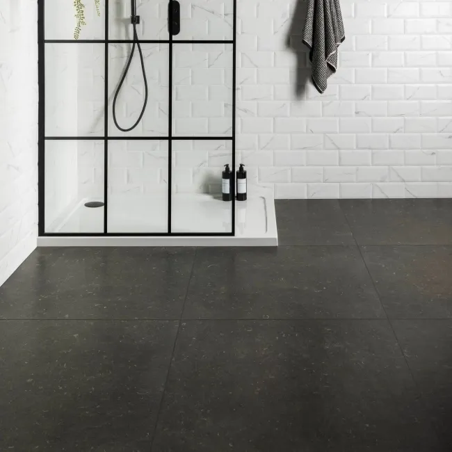 K2 Stone Effect Black Tiles