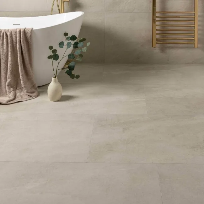 Astra Ivory Matt Stone Effect Tiles 1200x600