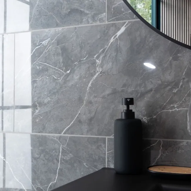 Belvedere Marengo Marble Effect Tiles 300x600