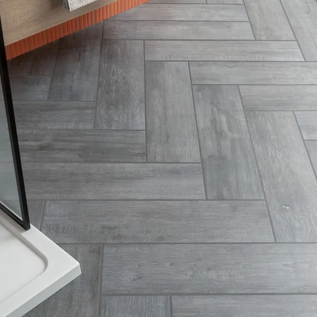 Forest Grey Matt Wood Effect Tiles 750x200x8.2mm