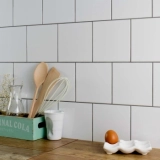 Timeless Matt White Flat Tiles 150x150