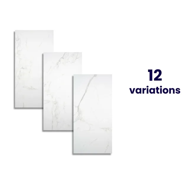 Palatina 60x120 Polished Marble Effect Tile