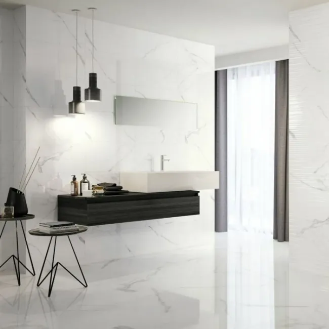 Polaris Matt Marble Effect Tile 300x600