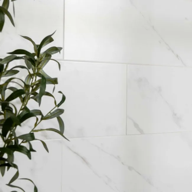 Carrara Sky Marble Effect Tiles