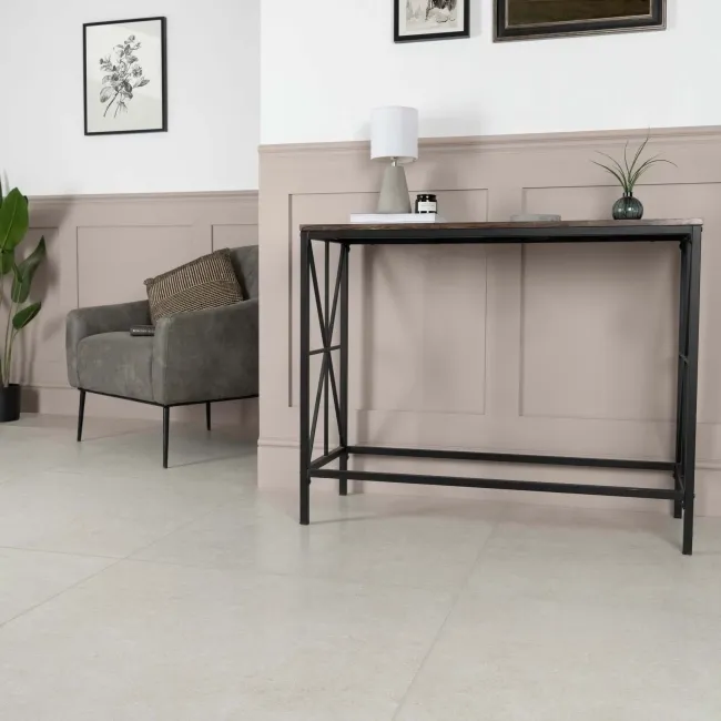 Loft Concrete Ivory Concrete Effect Tiles