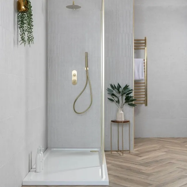 Manhattan Silver Wavy Stone Effect Tiles