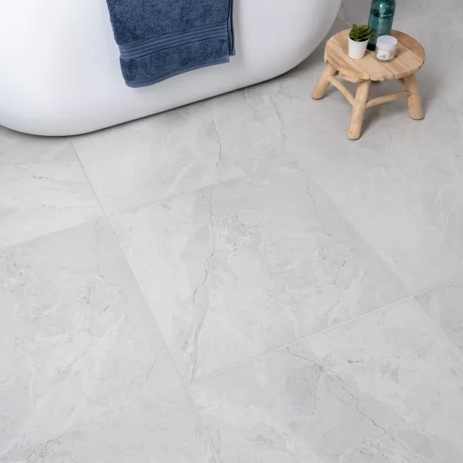 Makrana Breccia White Matt Wall and Floor Tiles