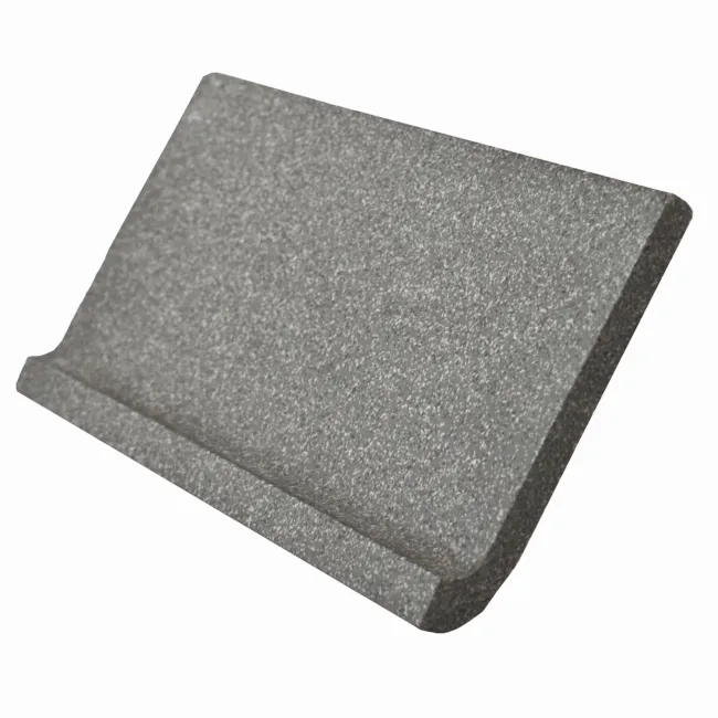Traffik Graphite Cove Skirting Concrete Effect Tiles