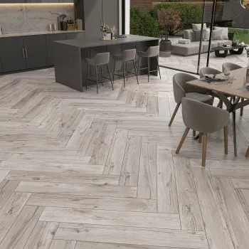 Mumble G Grey Wood Effect Tile 195x1215
