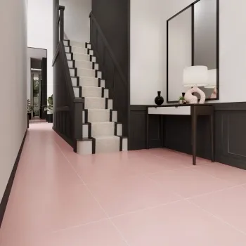 Cielo Polvere Pink Matt Plain Tiles 598x598