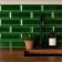 Ingot Verde Green Crystal Metro Tiles
