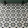 Bouquet Blue Matt Patterned Wall and Floor Tiles