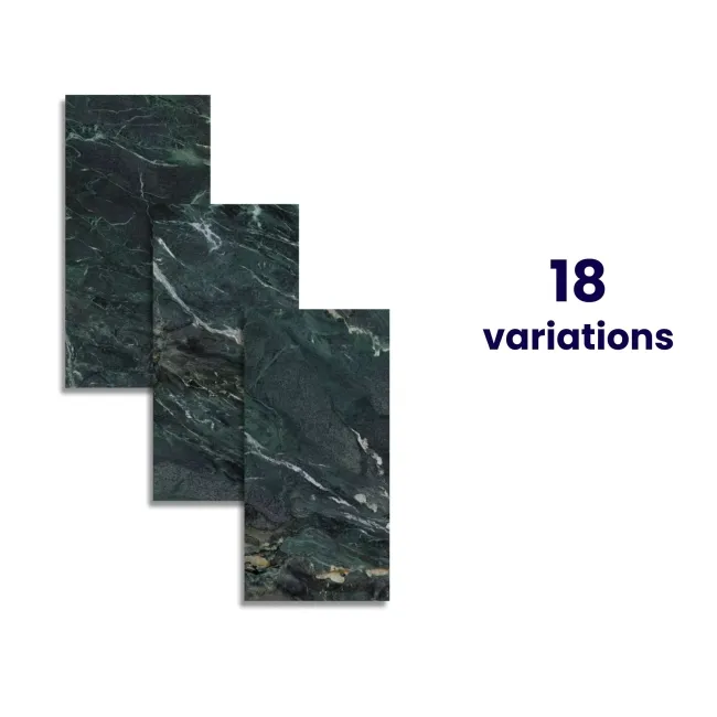 Lux Euphoria Green Marble Effect Tiles