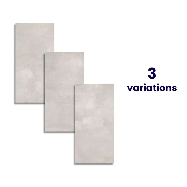 Tapa Light Bone Rectified Matt Stone Effect Tile 1200x600x7mm