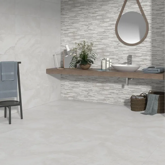 Cipriani Blanco Stone Effect 608x608 Tiles