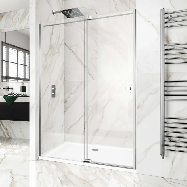 Maximum Calacatta Gold White Semi Polished Marble Effect Tile 1200x1200