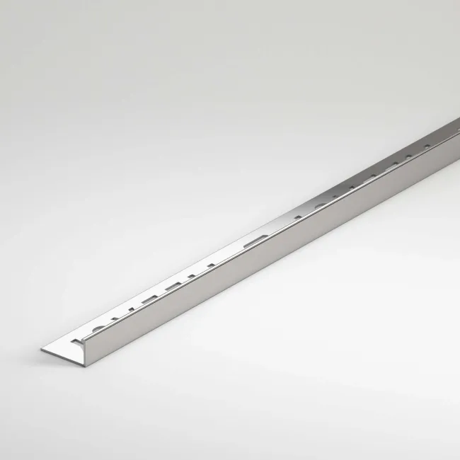 10mm Chrome Square Edge Metal Trim