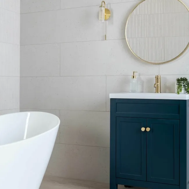 Manhattan Bone Stone Effect Tiles