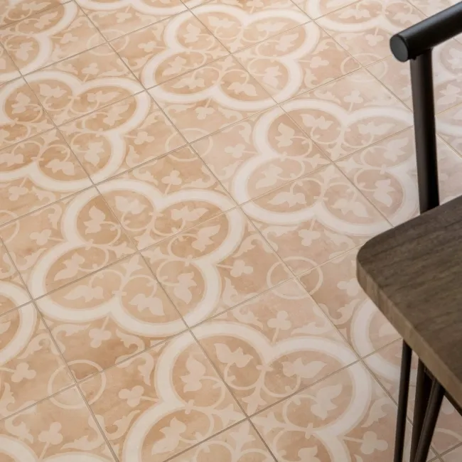 Bourton Cotto Terracotta Orange Pattern Wall and Floors Tiles