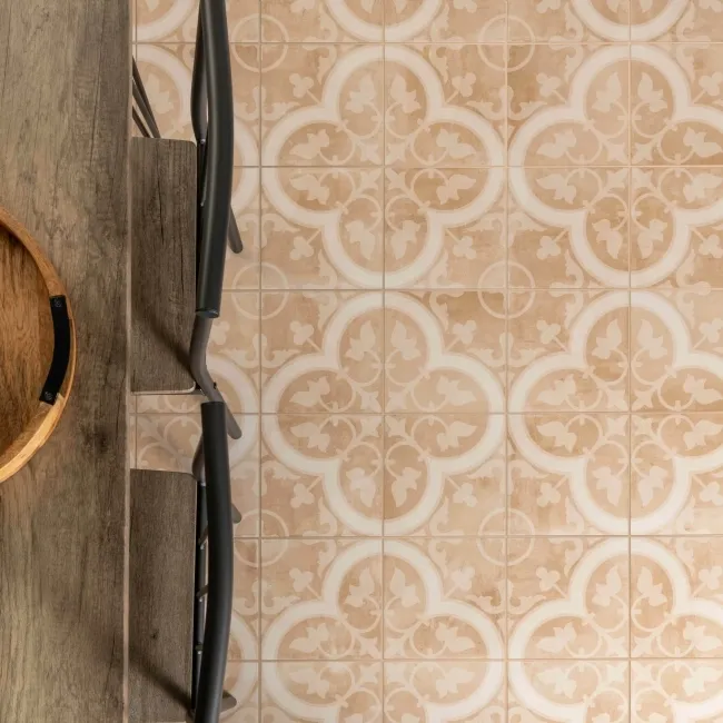Bourton Cotto Terracotta Orange Pattern Wall and Floors Tiles