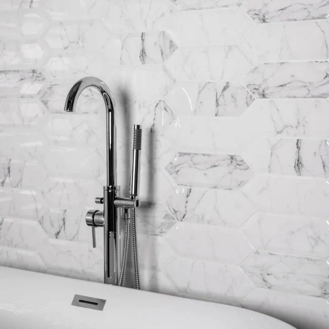 Pickett® Bevelled Carrara Metro Tiles