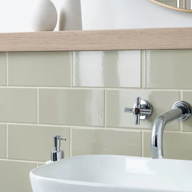 Monocolour Roca Beige Flat Gloss Metro 200x100