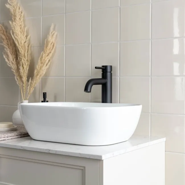 Monocolour Hueso Cream Flat Gloss Square 150x150