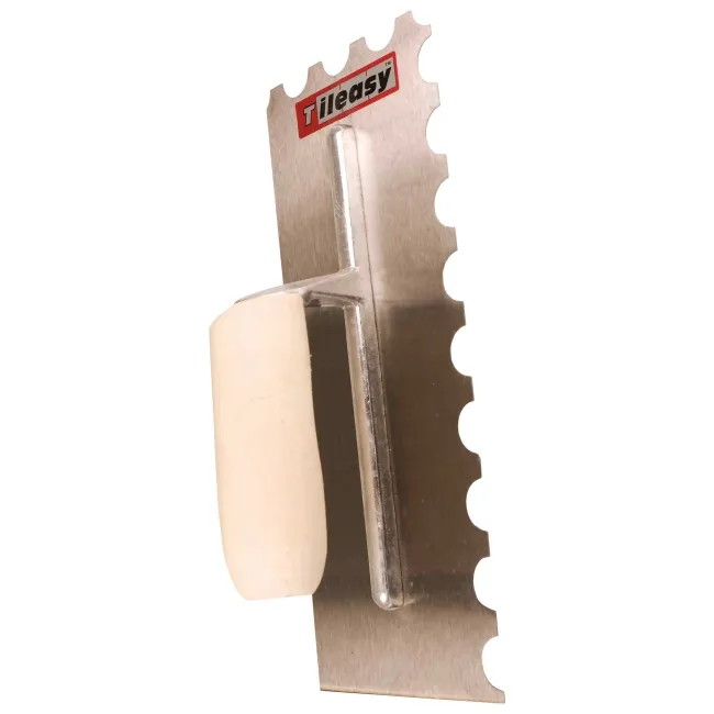 ROUND NOTCHED TROWEL
