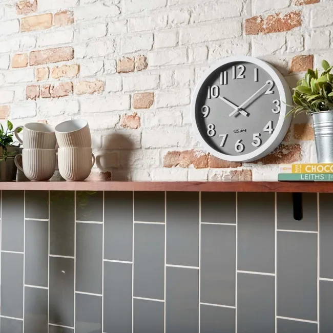 Liso Plata Grey Brillo Metro Tiles 100x200