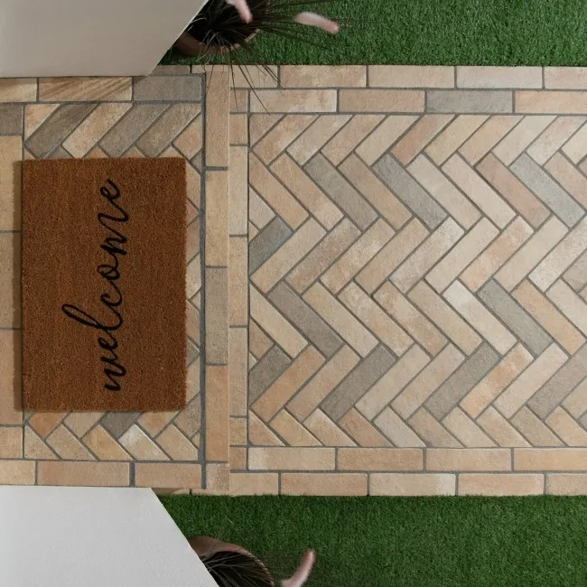 Tosca Beige Matt Brick Effect Tiles 62x235x9mm