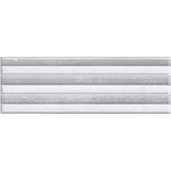 Kite Stripe Relieve Decor Gris Tiles