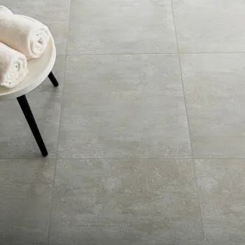 Porto Grey Matt Concrete Effect Wall and Floor Tiles 585x585