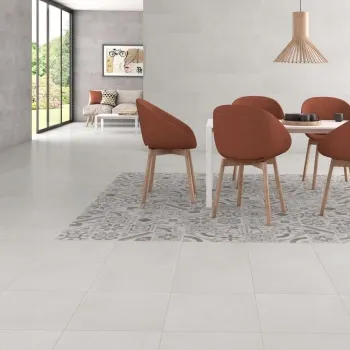 Uptown Blanco Concrete Effect Tiles