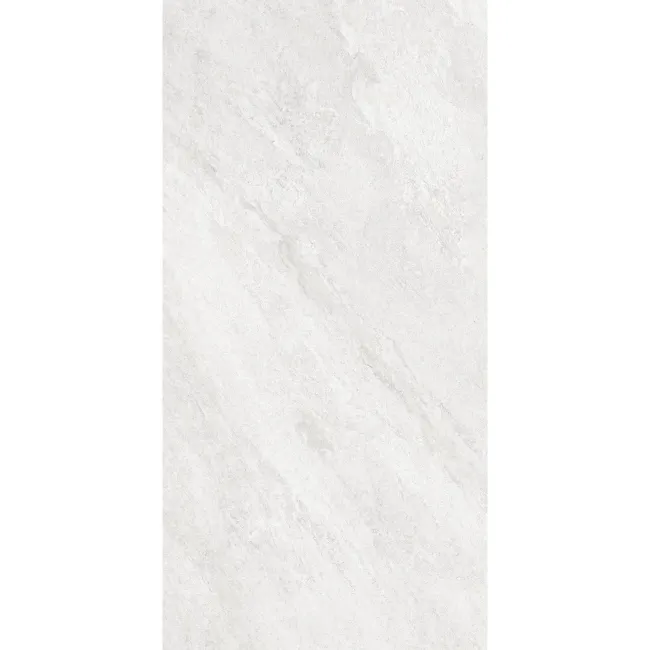 Touch Stone White Stone Effect Matt Porcelain Wall and Floor Tile