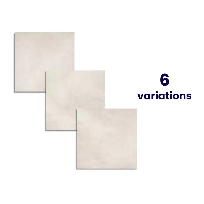 Tapa Blanco Rectified Matt Stone Effect Tile 600x600x7mm