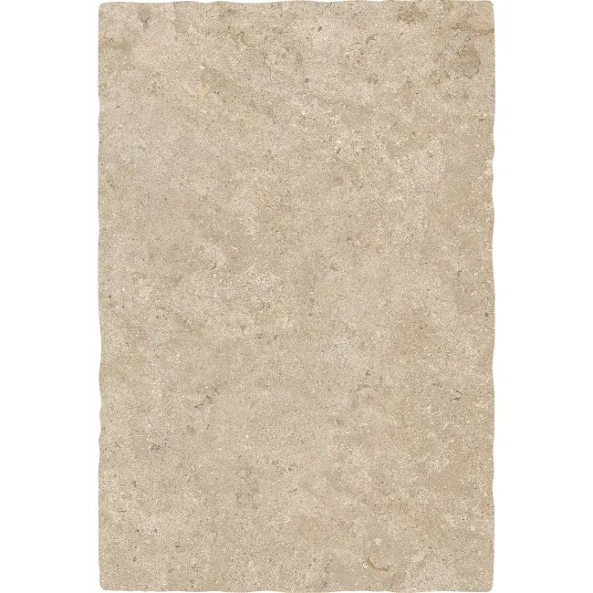 Alba Greige Stone Effect Matt Porcelain Outdoor Slab Tile