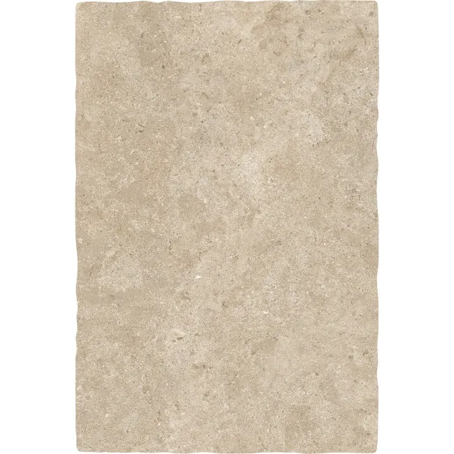 Alba Greige Stone Effect Matt Porcelain Outdoor Slab Tile