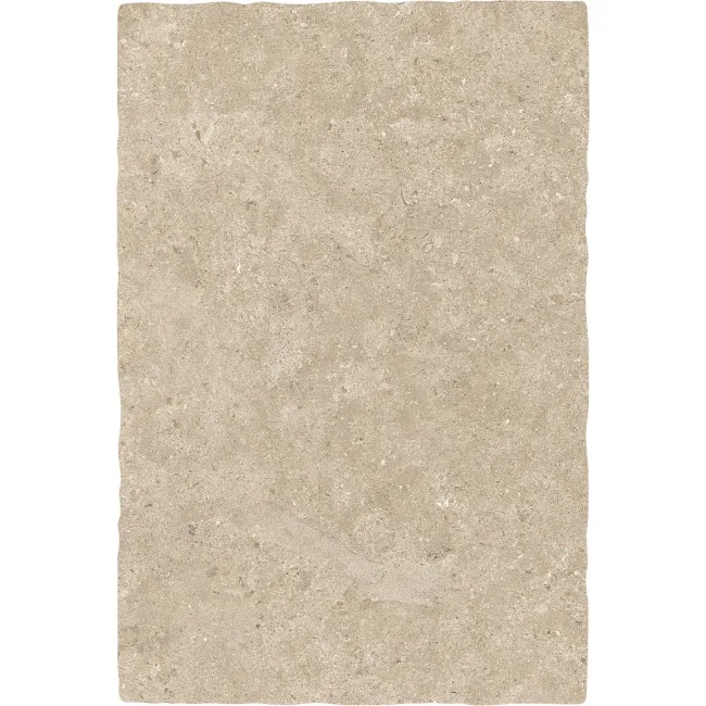 Alba Greige Stone Effect Matt Porcelain Outdoor Slab Tile