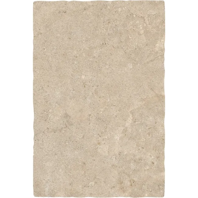 Alba Greige Stone Effect Matt Porcelain Outdoor Slab Tile