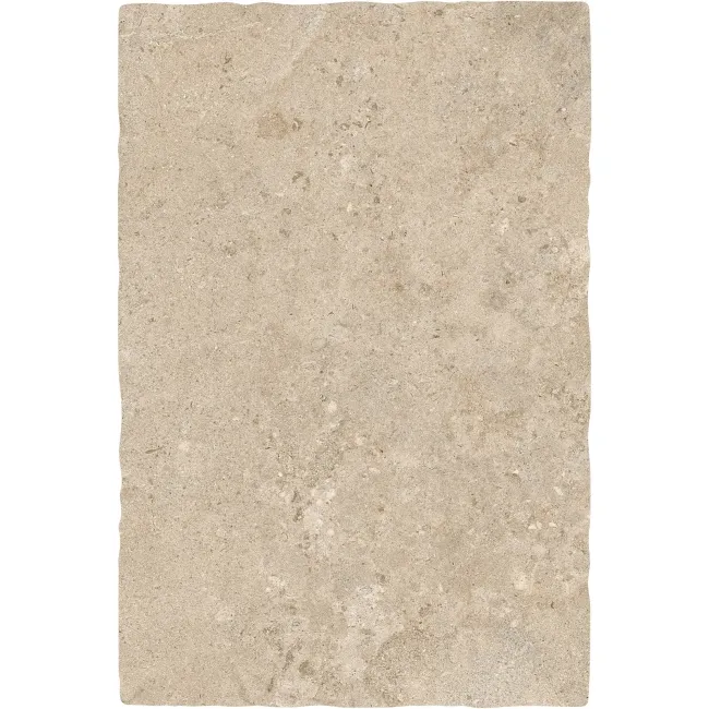 Alba Greige Stone Effect Matt Porcelain Outdoor Slab Tile