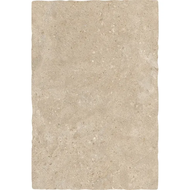Alba Greige Stone Effect Matt Porcelain Outdoor Slab Tile