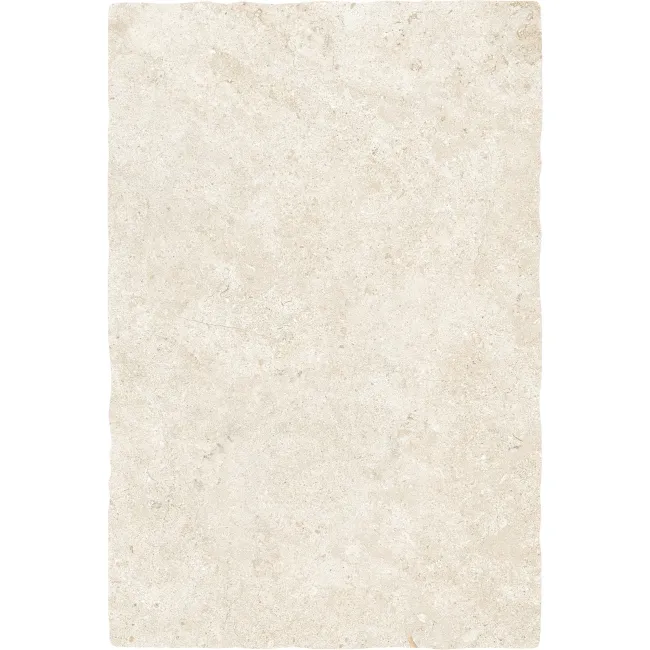 Alba Ivory Stone Effect Matt Porcelain Outdoor Slab Tile