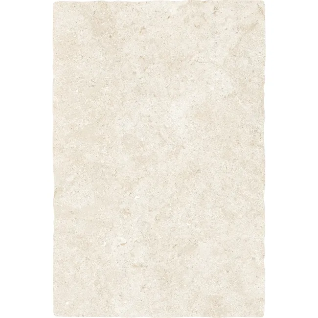 Alba Ivory Stone Effect Matt Porcelain Outdoor Slab Tile