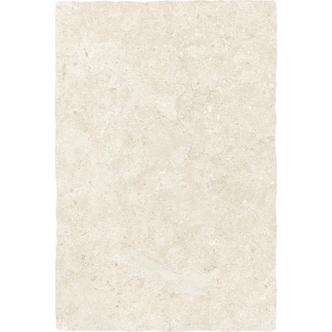 Alba Ivory Stone Effect Matt Porcelain Outdoor Slab Tile